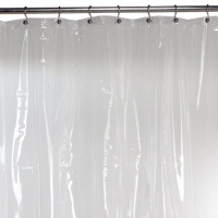 Maytex Hotel Vinyl Shower Liner, Clear