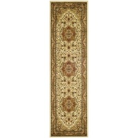 Safavieh Lyndhurst Collection LNH330R Ivory and Rust Area Rug, 9-Feet by 12-Feet