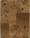 Area Rug 5x8 Rectangle Transitional Beige-Brown Color - Karastan Bellingham Collection