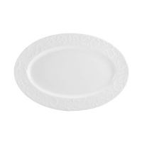 Mikasa Parchment Engraved 16-Inch Oval Platter