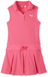 PUMA Girl's 7-16 Sleeveless Core Dress, Pink, M