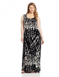 Calvin Klein Women's Plus-Size Print Maxi Dress