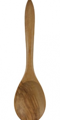 Berard French Olive Wood 13-Inch Handcrafted Wood Spoon, Terra Collection