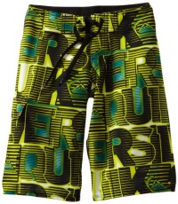 Quiksilver Boys 8-20 Dizzy Boardshort, Green, 28