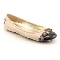 Marc Fisher Women's Cuttie Ballet Flats in Natural