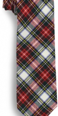 Jack Spade Men's Bibby Tartan Tie, Red, One Size