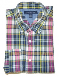 Tommy Hilfiger Men Checkered Long Sleeve Shirt