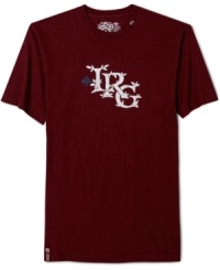 Can't-miss-this monogramming: LRG's Resolutionaries Thinking Tee with its monogram-style graphic.