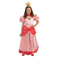 Super Mario Princess Peach Child Costume