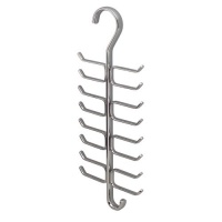 InterDesign Axis Vertical Tie/Belt Rack, Chrome