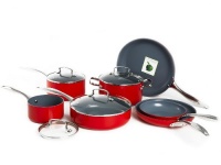 Fiesta CW0004865 11-Piece Cookware Set, Scarlet