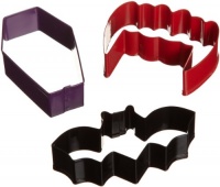 Wilton 3-Piece Vampire Metal Cookie Cutter Set