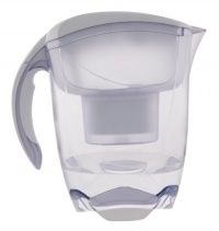 Mavea 1001126 Elemaris XL Water Filtration Pitcher, White