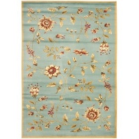 Safavieh Lyndhurst Collection LNH552-6591 Blue Area Rug, 4-Feet by 6-Feet