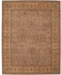 Nourison Rugs Heritage Hall Collection HE02 Green Rectangle 12' x 15' Area Rug