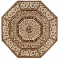 Versailles Palace VP Octagon Rug, Sage, 6.0-Feet