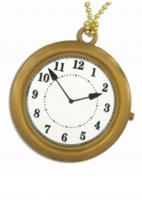 Rapper's Clock Necklace Accessory