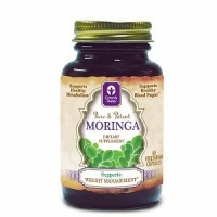 Moringa-800mg, 60 Vegetarian Capsules, Genesis Today 100% Pure Moringa Oleifera, (As Seen On The View and Recommended Dr. Lindsey Duncan)