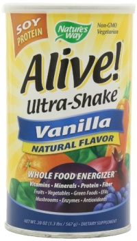 Nature's Way Alive! Soy Shake, Vanilla, 1.3 Pound