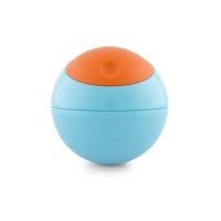 Boon Snack Ball Snack Container,Blue/Orange