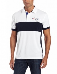 Nautica Men's Short Sleeve Pieced Newport Polo