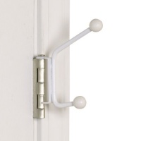 Household Essentials Hinge-It Spacemaker Handy Hook, White