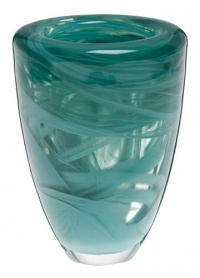 Kosta Boda Atoll 8-1/4-Inch Vase, Jade