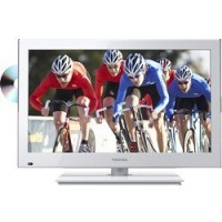 Toshiba 24-Inch 1080p 60Hz LED DVD Combo (White)