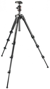 Manfrotto BeFree Compact Lightweight Tripod for Travel Photography (Black)