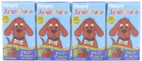 Hansen Beverage Fruit Punch Junior Juice, 4.23-Ounce Boxes (Pack of 44)