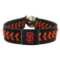 MLB San Francisco Giants Team Color Baseball Bracelet