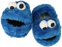 Stride Rite Boys 2-7 Sesame Streettm By Stride Rite Cookie Monster Slipper, Blue, 7/8