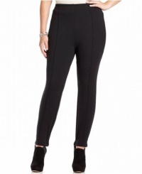 Style&co. Plus Size Pants, Ponte Skinny Stirrup