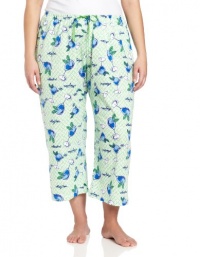 Hue Sleepwear Women's Plus-Size Mojito Capri