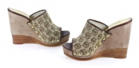 Michael Kors Belinda Mule Wedge Open Toe Sandal