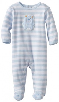 ABSORBA Baby-Boys Newborn Stripe Footie