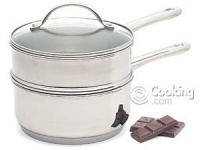 Double Boiler 2 Quart Polished Stainless Steel