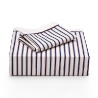 Tommy Hilfiger Ticking Stripe Sheet Set, Twin XL