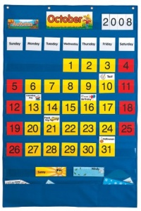 Smethport Calendar Pocket Chart (English/Spanish)