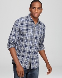 Michael Kors Dixon Check Sport Shirt - Classic Fit