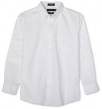 Nautica Boys 8-20 Oxford Shirt,White,10