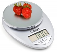 Ozeri Pro Digital Kitchen Food Scale, 1g to 12 lbs Capacity, Elegant Chrome