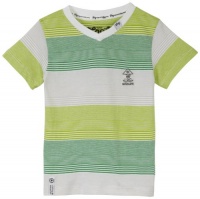 LRG - Kids Boys 2-7 Cutter V-Neck Tee, Green, 2T