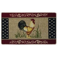 Bacova Guild 31384 Cock-a-DoOdle-Doo Berber Rug