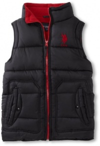 U.S. Polo Association Boys 8-20 Solid Ripstop Vest