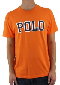 Polo Ralph Lauren Men's Graphic Shirt-Medium Orange