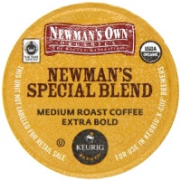 Newman's Own Organics, Special Blend Extra Bold K-Cup Portion Pack for Keurig K-Cup Brewers, 50 count