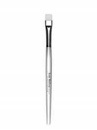 A specially designed brush for eye defining and shadow lining with precise definition. Hand-crafted with hand-cut synthetic fibers for a mistake-proof, professional application. 5 Lucite handle. 