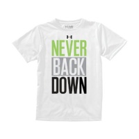 Under Armour Boys' UA Never Back Down T-Shirt