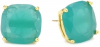 Kate Spade New York Essentials Turquoise Small Square Stud Earrings